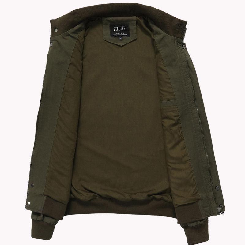 Новая осенняя хлопковая мужская куртка Military Tooling Plus-size Casual Coat