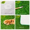 Simulation Lawn Mat for Pet, Green Artificial Turf, Dog Urinating Mat, Portable Waterproof Terrace, Indoor and Outdoor General