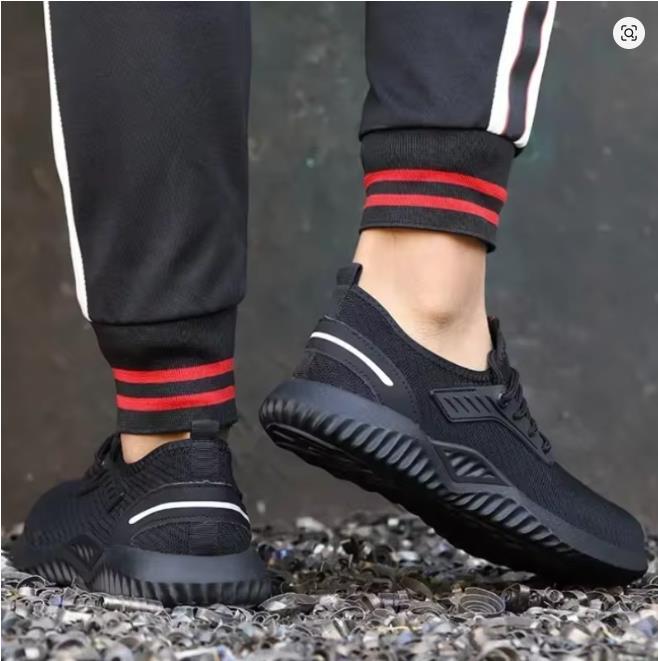Men's Protective Shoes Work Safety Professionals Steel Toe Shoes Safety Shoes Men's Tactical Shoes Men's Sneakers