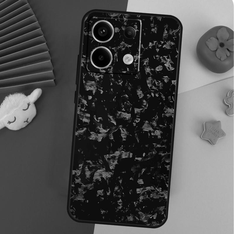 Forged Carbon Pattern Case For Xiaomi Redmi 14C 13C 10C 12C Redmi Note 14 13 Pro 12 11 9 10 9S 10S 11S 12S Cover