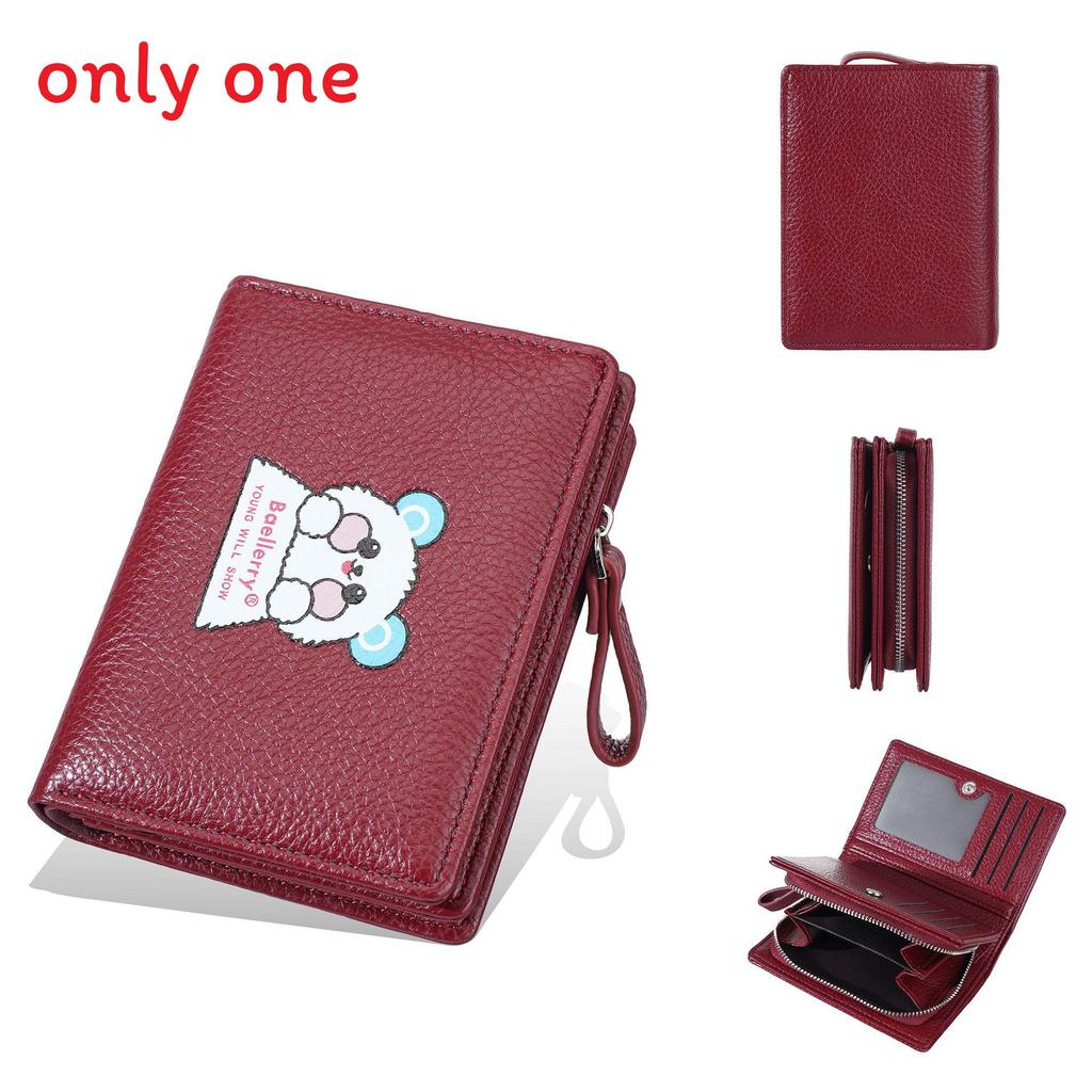 Ladies Wallet With Cartoon Pu Material For Daily Use And Card Storage
