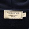 Maison Kitsune Сделано в Португалии Толстовка с капюшоном на молнии с длинным рукавом XS Темно-синий Мужская Б/у
