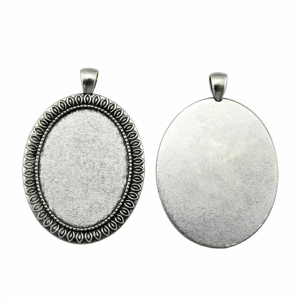 Подходит для овального 20X30 мм 25X35 мм стеклянного кабошона, основа для установки лотка, компоненты, автомобильные аксессуары, подарочные украшения и аксессуары