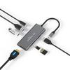 Multi Usb 3.0 Port 4k Vga Адаптер к сплиттеру 3-портовый USB-концентратор Usb-c Pd Charing Type C Для Macbook USB-концентратор Док-станция для ноутбука