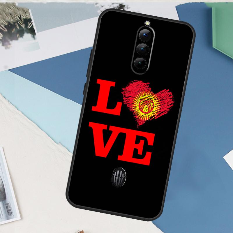 Чехол Флаг Кыргызстана Для ZTE Nubia Red Magic 10S 11 10 9 8 8S 9S Pro Plus 6 7 6S 7S Pro 5G 6R 10 Air Чехол