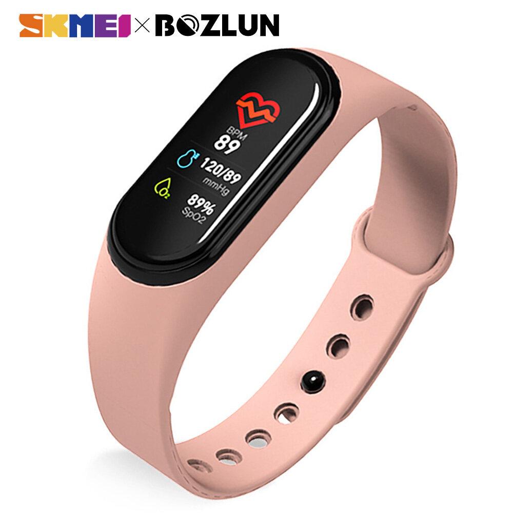 Skmei BOZLUN умные часы для женщин и мужчин браслет спортивный фитнес-трекер шагомер пульсометр артериальное давление Bluetooth Smartband IOS Android M4
