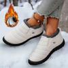 Ultra Warm Winter Boots - Anti Slip Thick Sole, Snow Boots with Polar Level Insulation, Low Heel, Round Toe, Fabric Lining, Hiking Boots