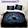 Eagle Technological Window Pattern Bedding,Quilt Set Quilt Cover Pillowcase Home Birthday Gift (1 * duvet cover + 2 * pillowcase, without core)
