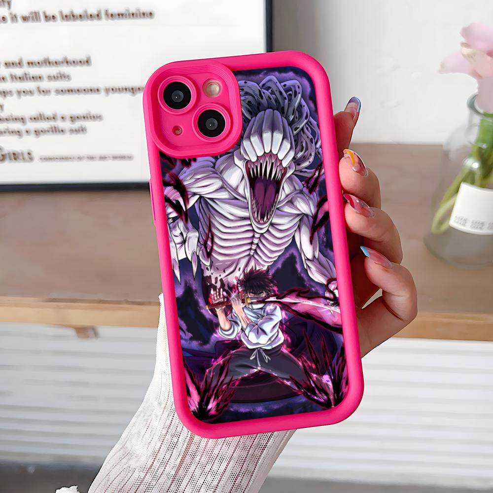 Чехол для телефона Jujutsu Kaisen Юта Оккоцу для iPhone 17 16 15 14 13 12 11 Air Pro Max Plus Утолщенный ТПУ Цветной Чехол Чехол Роскошный