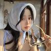 Cloth Headband Pastoral Style Scarves New Small Square Scarf  Women