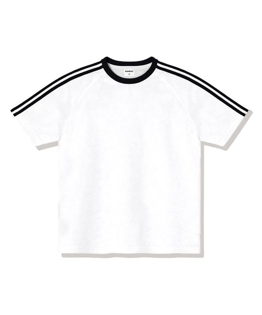 ANEWBROS Riley Oversized Track Short Sleeve T-Shirt 4 Colors [Anse_3501]