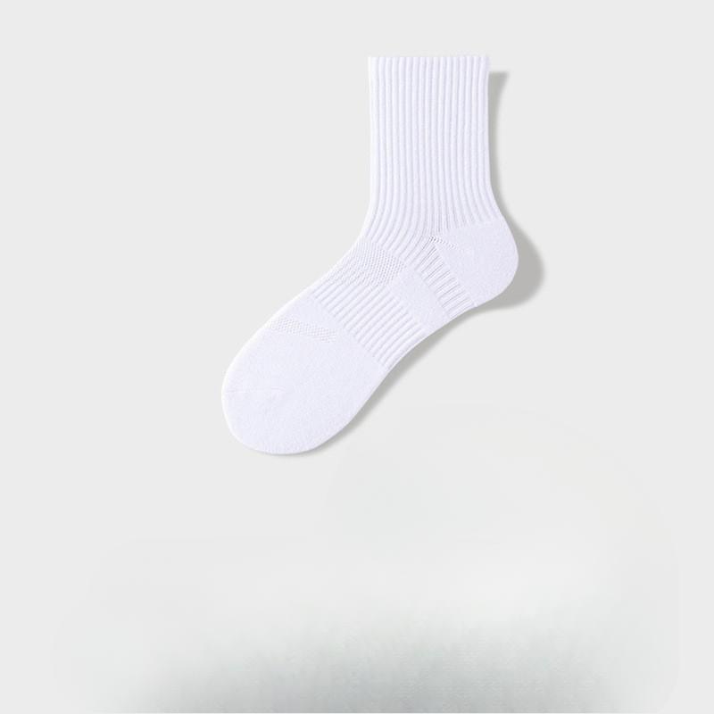 Мужские летние сетчатые дышащие дезодорирующие влагоотводящие спортивные носки-трубы из хлопка