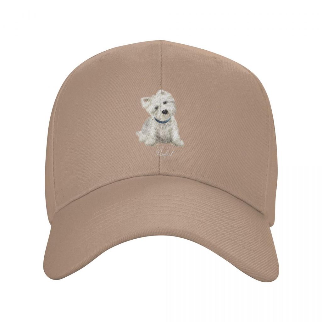 Бейсбольная кепка Sweet West Highland White Terrier для собак, женская дышащая кепка унисекс Westie Puppy Dad Hat, уличная кепка Snapback, кепка