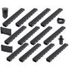 Plastic Drainage Channels - vidaXL - 12 Pcs - Corrosion, Frost, and Heat Resistant