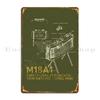 M18a1 Claymore Anti Personnel Mine Metal Plaque Poster Party Plates Retro Wall Decor Plaques Designing Tin Sign Poster