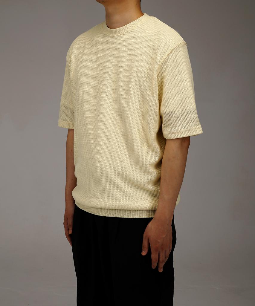 YOUNEEDGARMENTS Lounge Knit Tee (Lemon)