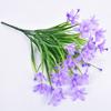 Искусственная орхидея Цветочная ветка со стеблем 7 вилок для дома, свадьбы, вечеринки, искусственная