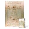 Vitruvius's Human Proportion Chart - 500 Piece Jigsaw Puzzle, Popular Korean Puzzle