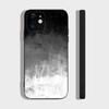 Черно-белый минималистичный цветной чехол для телефона IPhone 17 Air 16 15 14 13 Pro Max 11 12 Черный силиконовый чехол