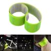 5pcs Reflective Night Safety Slap Wrap Band Ankle Leg Wrist Arm Cycling Jogging