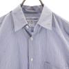 COMME des GARCONS Made In France Check Long Sleeve Cotton Shirt XS Blue Men's Used