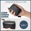 DSDCDJ Wallet Mens Bi-fold Large Capacity Accordion Card Case Box Type Coin Purse Mini External Pocket RFID Skimming Prevention Valentines Gift