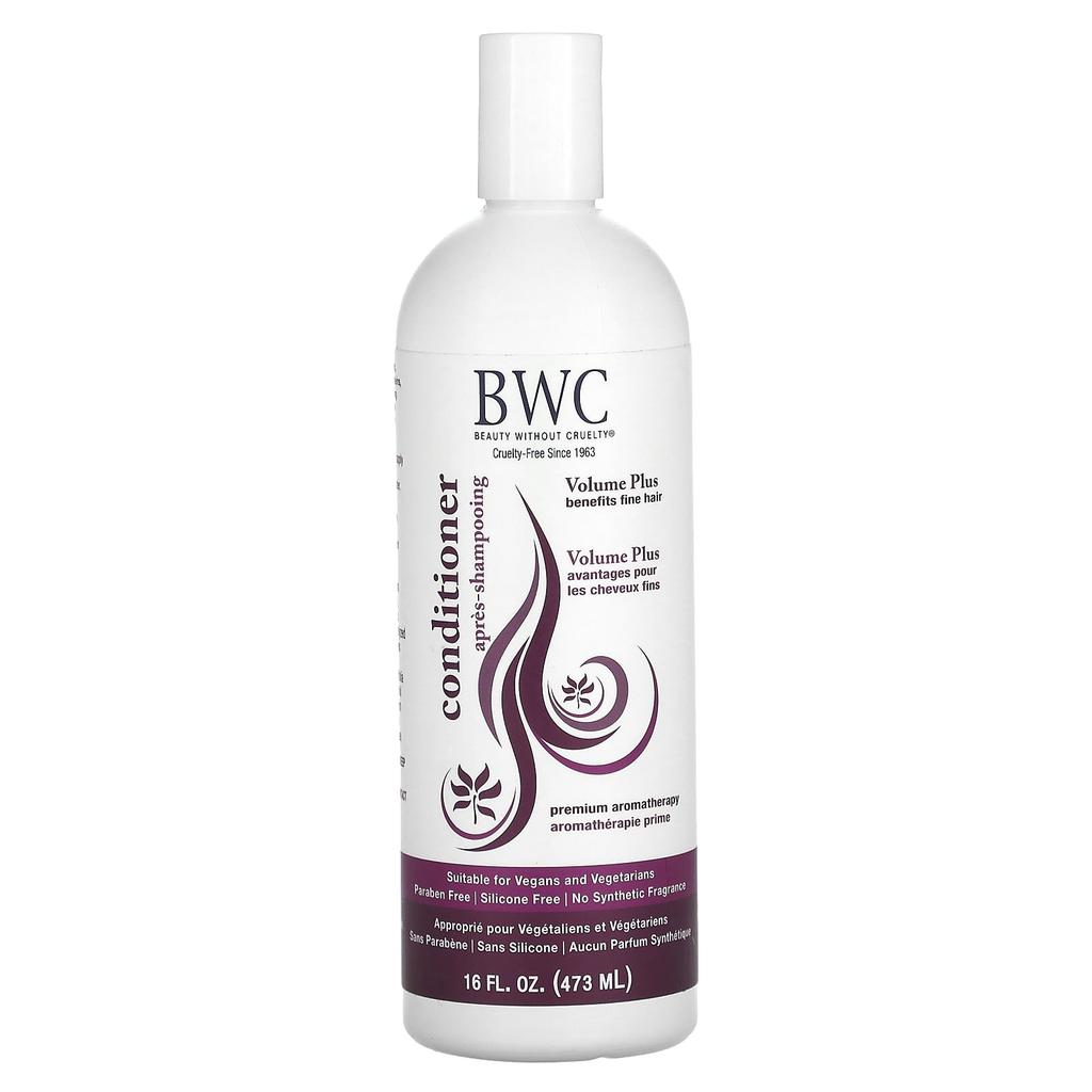 Beauty Without Cruelty Conditioner, Volume Plus, 16 Fl Oz (473 Ml)