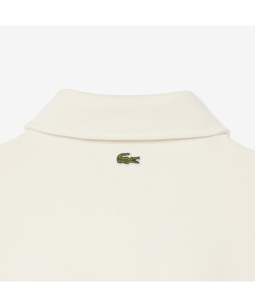 LACOSTE Women'S Signature Embossed Logo Polo Sweatshirt Sf0351-55N Xfj