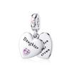 925 Silver Love Family Series Family Tree Mom Daughter Charms Fit Original Bracelet Bead Trinket DIY Women Jewelry Gift