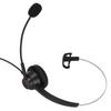 H360‑RJ9‑VA Telephone Headset RJ9 Plug Black Volume Adjustment Single Sided Business Headset for Call Centers Offices