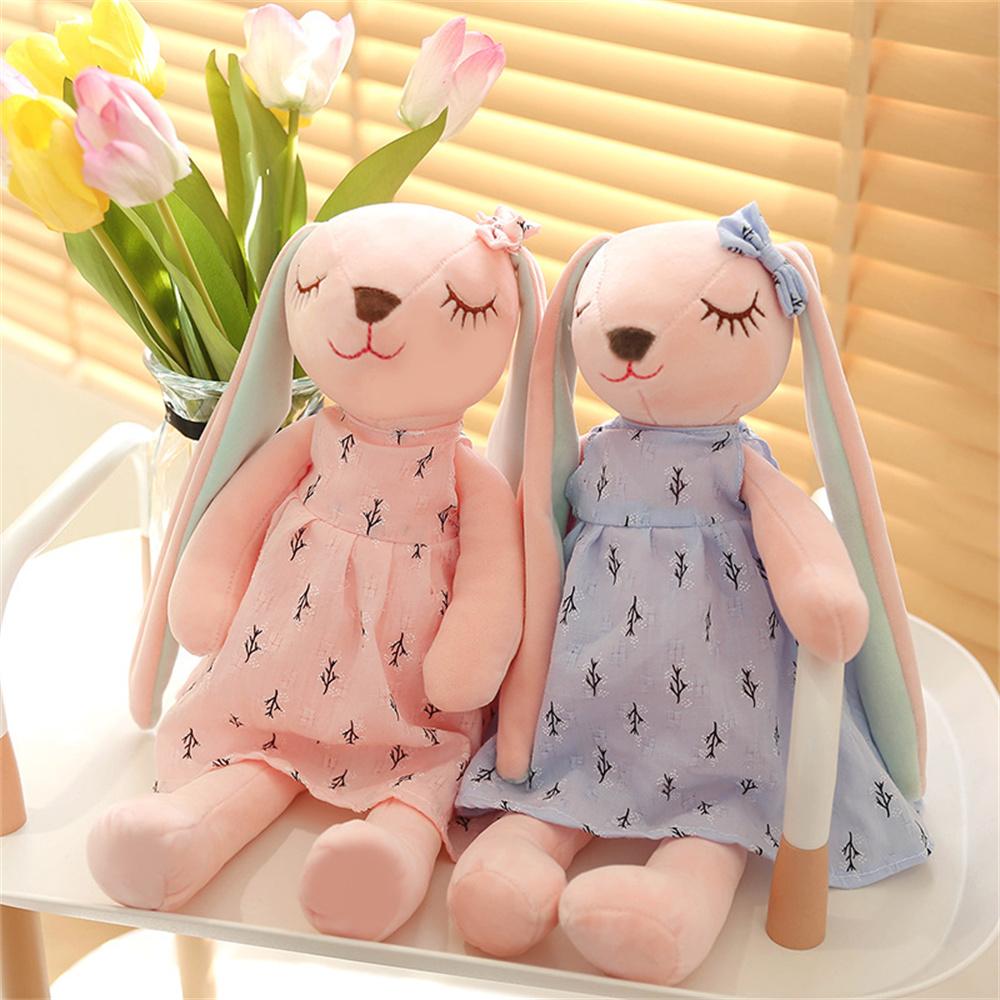 Adorable Cartoon Rabbit Plush Doll Soft Stuffed Toy Kid Hugging Pillow Gift