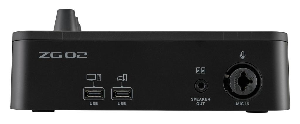 Yamaha ZG02 Game Streaming Mixer Mixer for (Audio Gaming/Streaming)