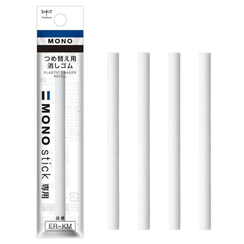 Tombow MONO stick Pen-Style Eraser Refills, 5-Pack (ER-KM x 5P) JCA-511AZ