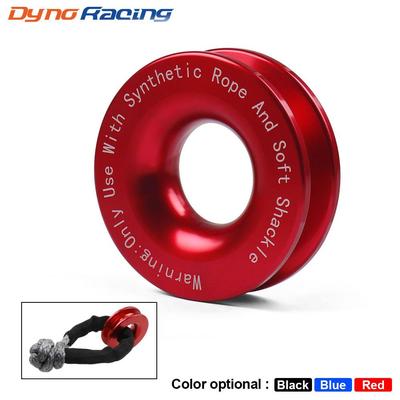 Кольцо для восстановления лебедки для мягкой скобы ATV UTV Rcovery 41000 фунтов Грузовики Петля для выхвата Блок для бездорожья Шкив лебедки Крюк для кабеля