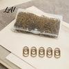 Cute Metal Paper Fasteners 200PCS Heart Shaped Clips Creative Durable Wire Clips for Multi-colored Decorative Bookmarks Office Document Stationery