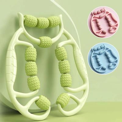 12 раундов кругового массажа для похудения мышц ног, растяжки и расслабления, оборудование для похудения ног, артефакт для похудения ног, круговой зажим для ног