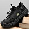 Men's Shoes Summer Breathable Thin Mesh Hollow Mesh Sports Leisure Running Mountaineering Wading Stream Light Mesh Shoes