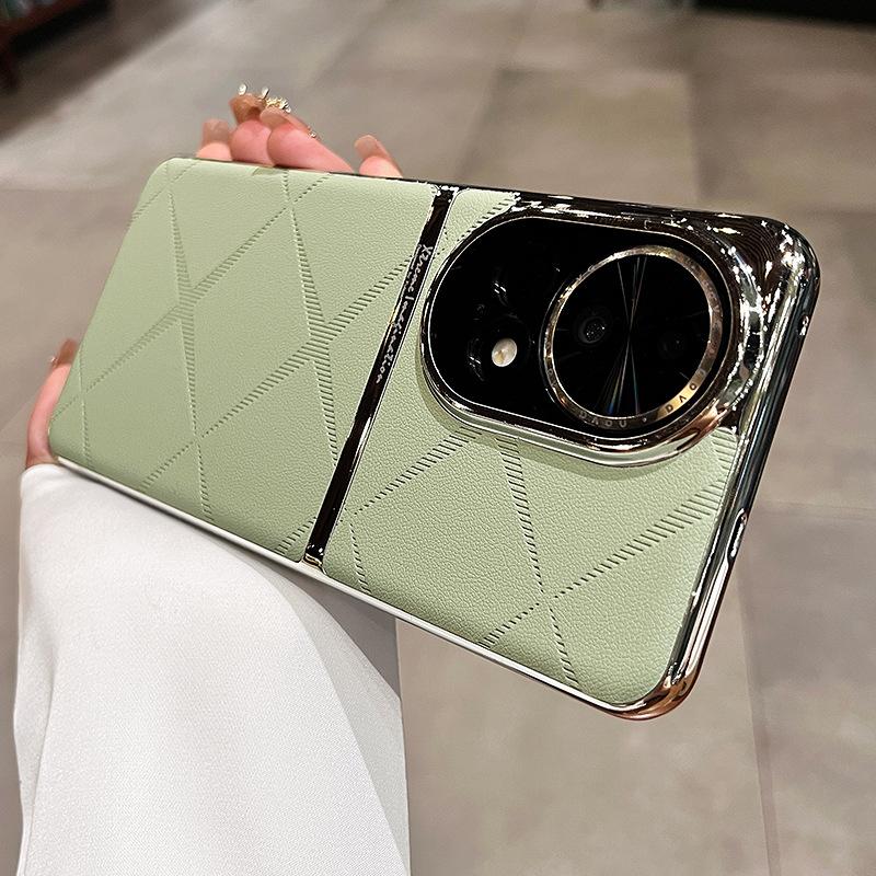 Однотонная кожа Xingmang подходит для чехла мобильного телефона Huawei nova11pro, новый женский nova11pro простой и продвинутый 11 live.