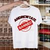 Andrew Tate T Shirt Men Retro Washed Tops Tees Harajuku Tshirt Streetwear Hip Hop Male T-shirts