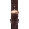 Tissot Мужские модные часы T063.610.36.038.00 с кожаным ремешком и серебристым циферблатом