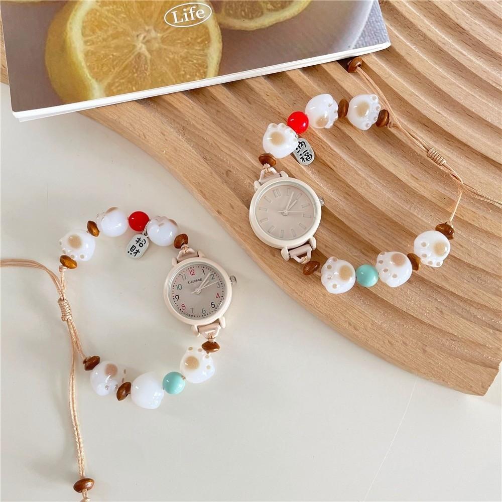 Cat's Paw Bracelet Watch Adjustable Quartz Watch New Wristwatches Women Girls