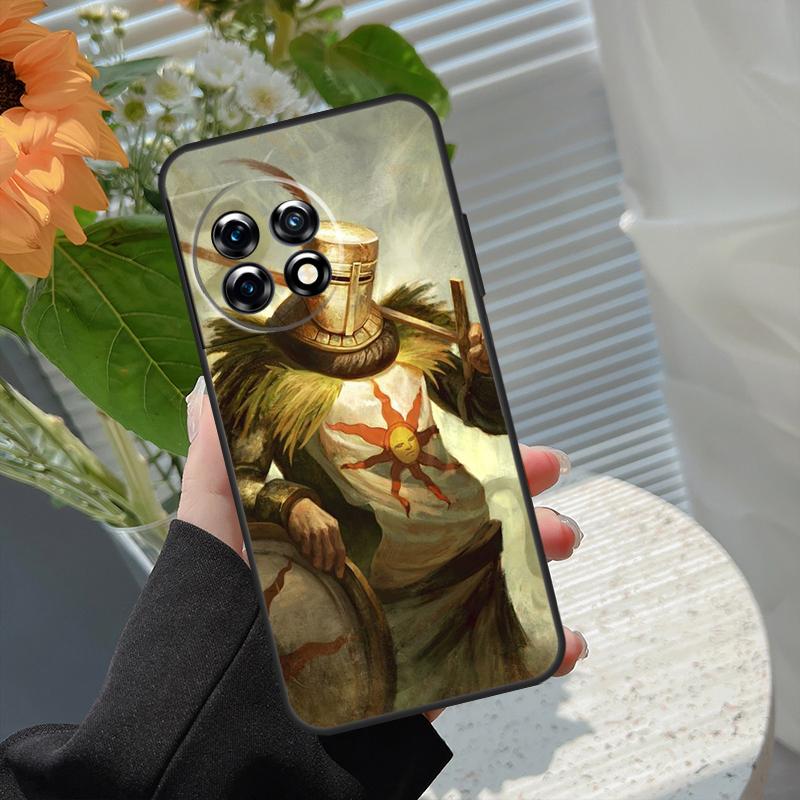 Praise the Sun Dark Souls Case For OnePlus 15 15R 12 12R 13T 13R 13 11 10 10R 10T 8T Nord 5 CE 2 3 4 Lite N20 N30 Cover