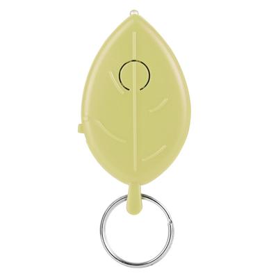 Свисток Голосовое управление Поиск ключей Брелок против потери Локатор Трекер Форма листа (желтый)