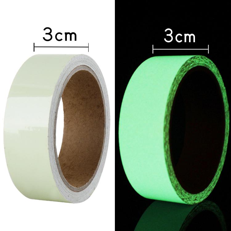 YX Luminous Fluorescent Night Self-adhesive Glow In The Dark Sticker Tape Safety Security Home Decoration Warning Adhesive Tape