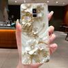 Case For Samsung Galaxy A8+ (A8 Plus) SM-A730F / A8 (2018) SM-A530F Clear Luxury Butterfly Flower Soft TPU Silicone Phone Case