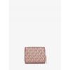 Michael Kors Кошелек Jet Set Travel со средней молнией, маленький, сsignature MK, цвет Rose Gold 35h1rtvz