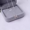 Geometric Necklace Pendant Beautiful Stylish Shiny H Shape Design Necklace Pendant Jewelry