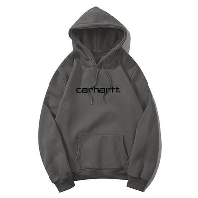 Классическое худи из флиса свободного кроя с принтом букв унисекс Carhartt