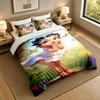 3Pcs Bedding SetBetty Boop Soft Bed Sheet and Two Pillowcases Home Bedroom Decor