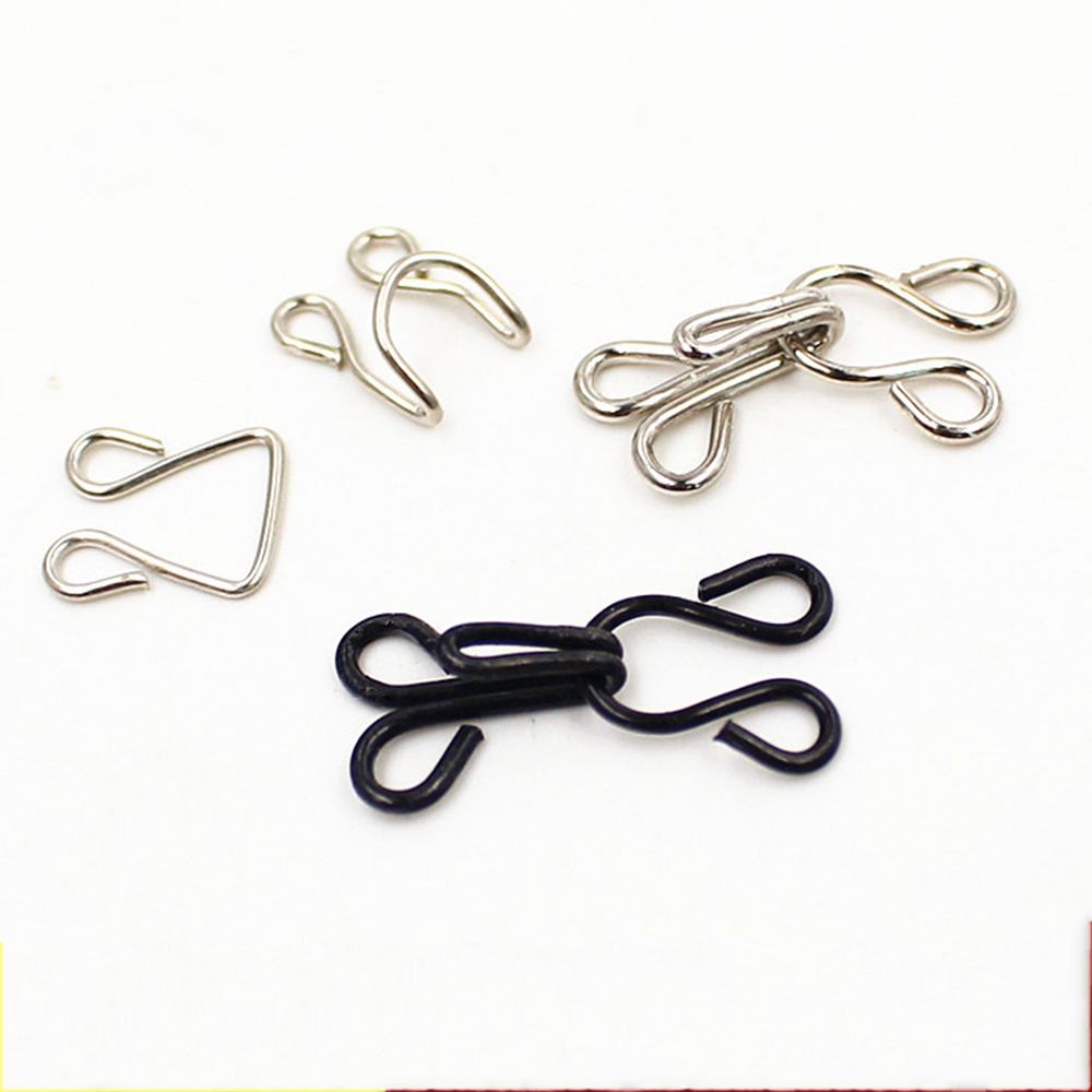 Garment Accessories Zinc Zinc Alloy DIY Jacket Hooks Replacement Craft Buckle Bra Buckle Sewing Hook and Eye